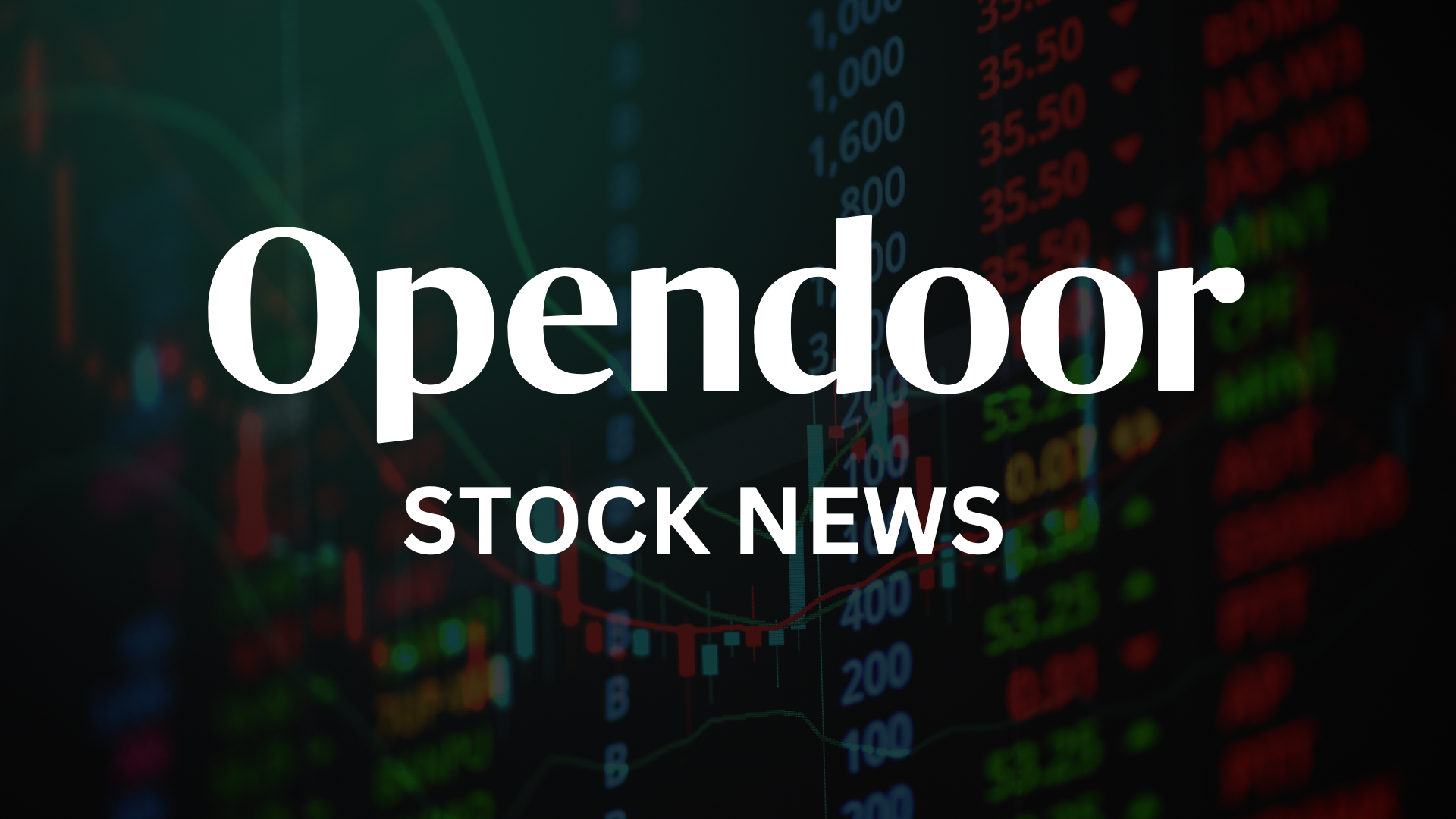 Why Is Opendoor (OPEN) Stock Up 18% Today? CEO&rsquo;s $1M Buy, JPMorgan Upgrade, Q4 Guidance